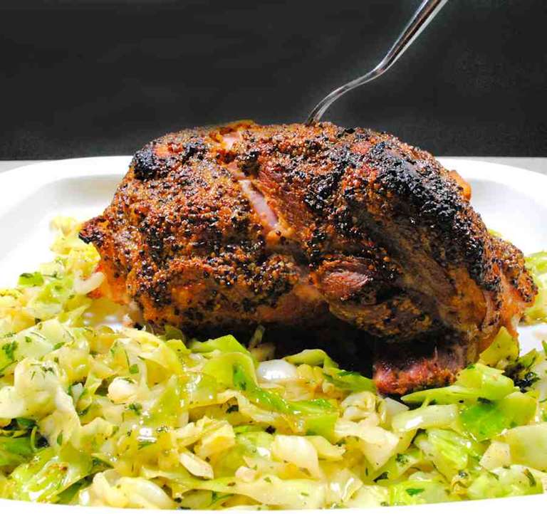 Gammon Hock With Plum Sauce Recipe Cuisine Fiend